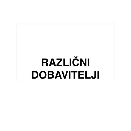 Različni dobavitelji